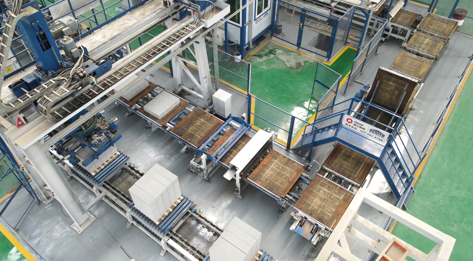Sistem palletizing Quangong mempercepatkan 