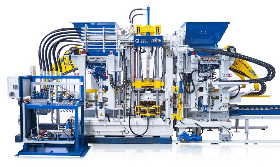 Mesin Bata Termaju untuk Blok Konkrit Berprestasi Tinggi